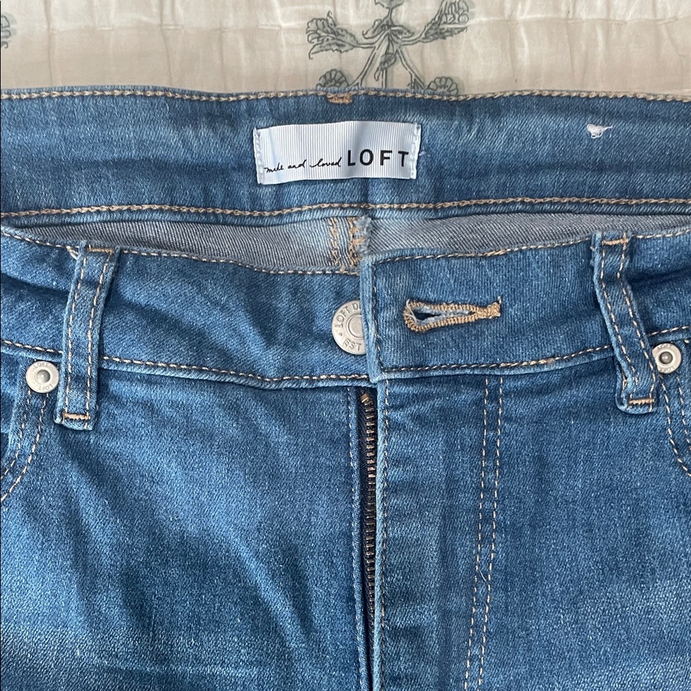 LOFT Classic Blue Jeans
